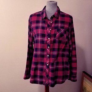 Tommy Hilfiger flannel shirt, lightweight plaid